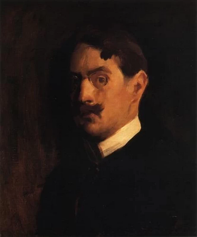 Edmund Tarbell - Autoritratto